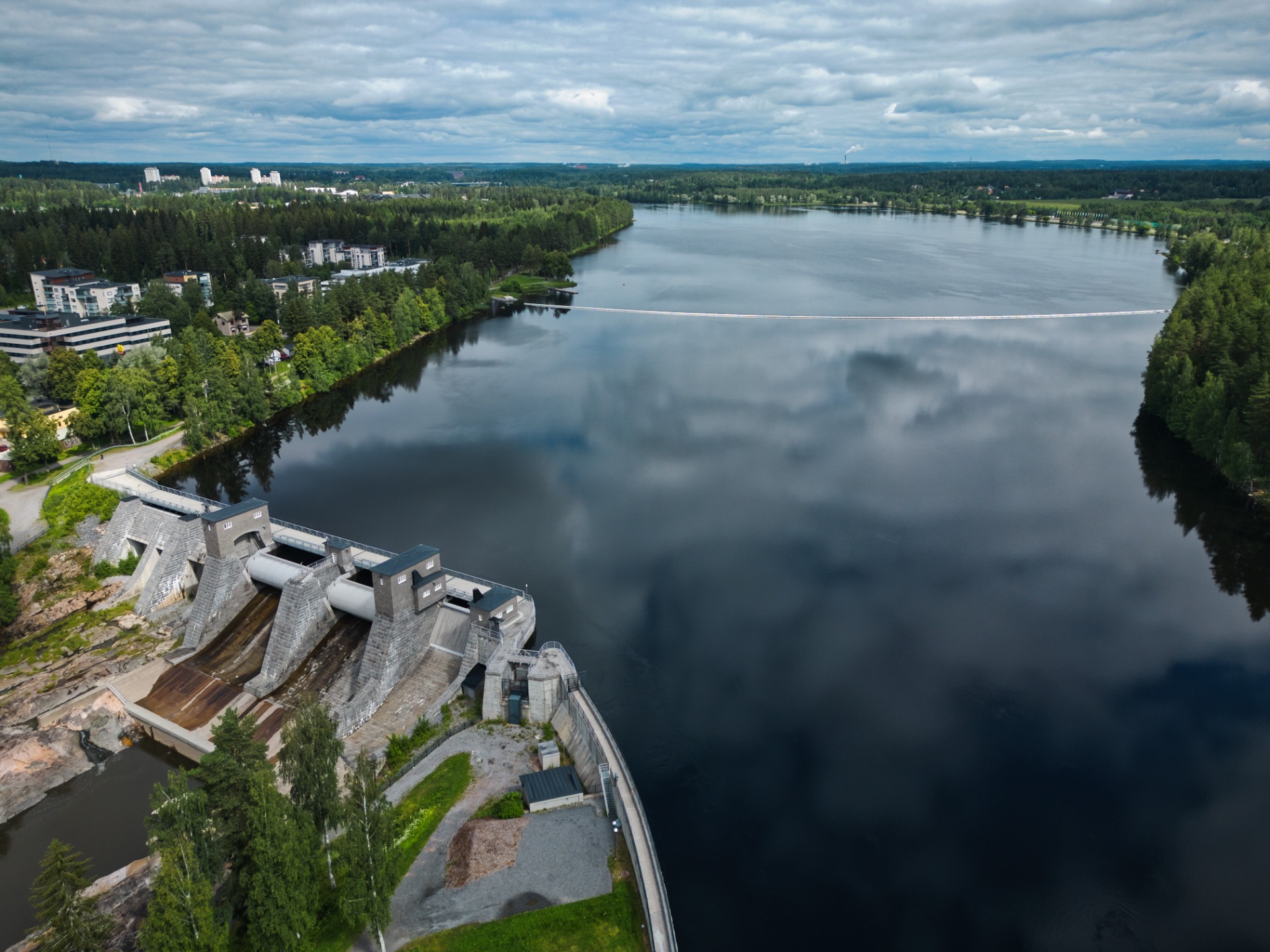 Ilmakuva Imatrankoski | Imatra